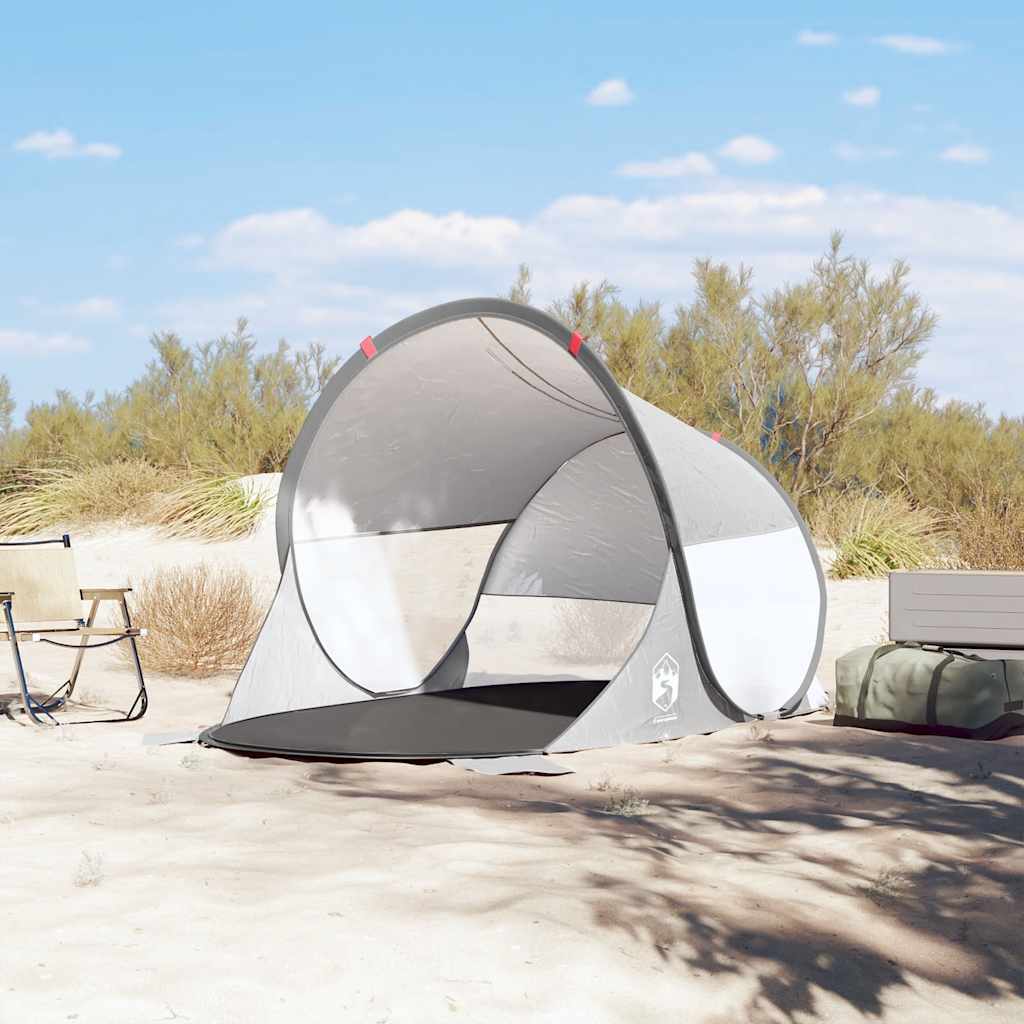 NNEVL Beach Tent Grey Pop-up Waterproof
