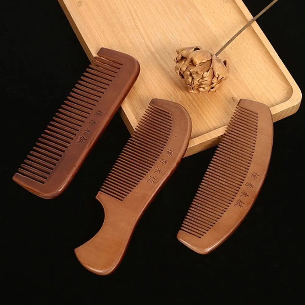Wood Comb & Head Massage Tool