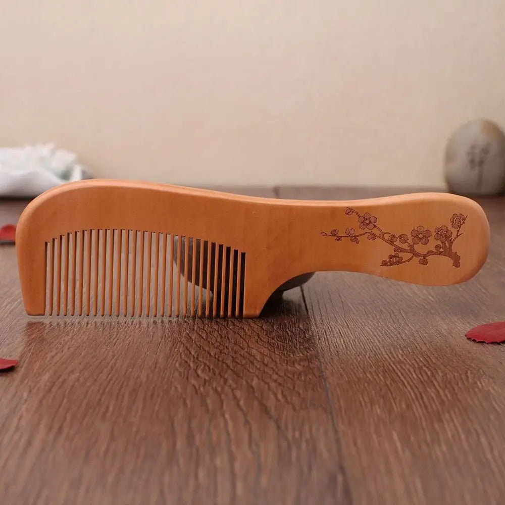 Wood Comb & Head Massage Tool