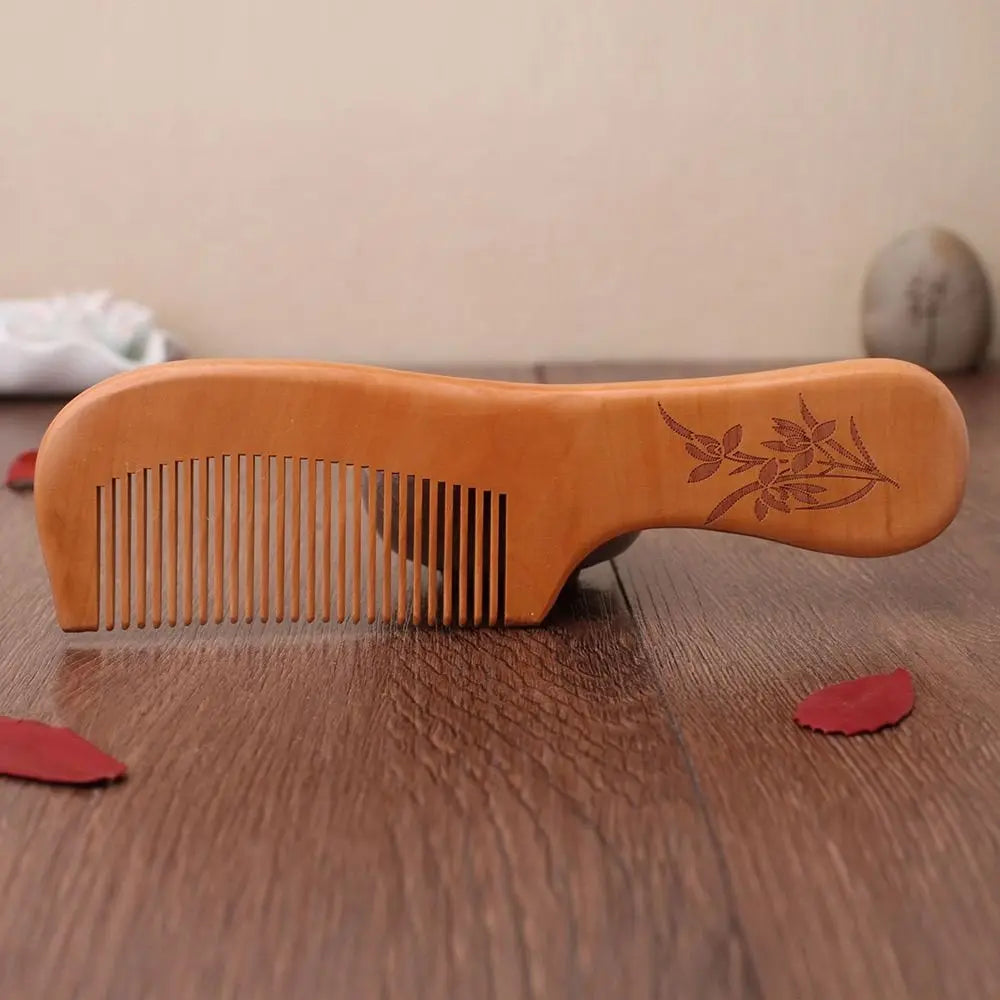 Wood Comb & Head Massage Tool