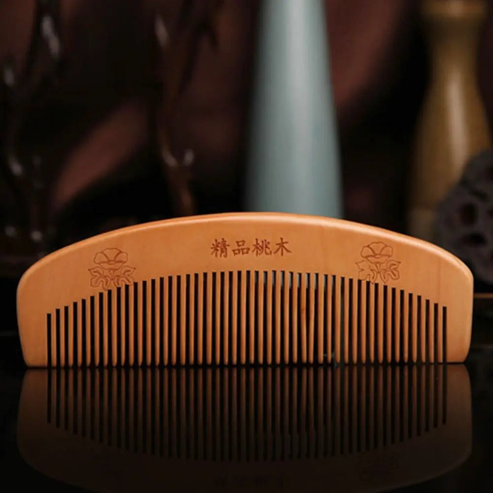 Wood Comb & Head Massage Tool