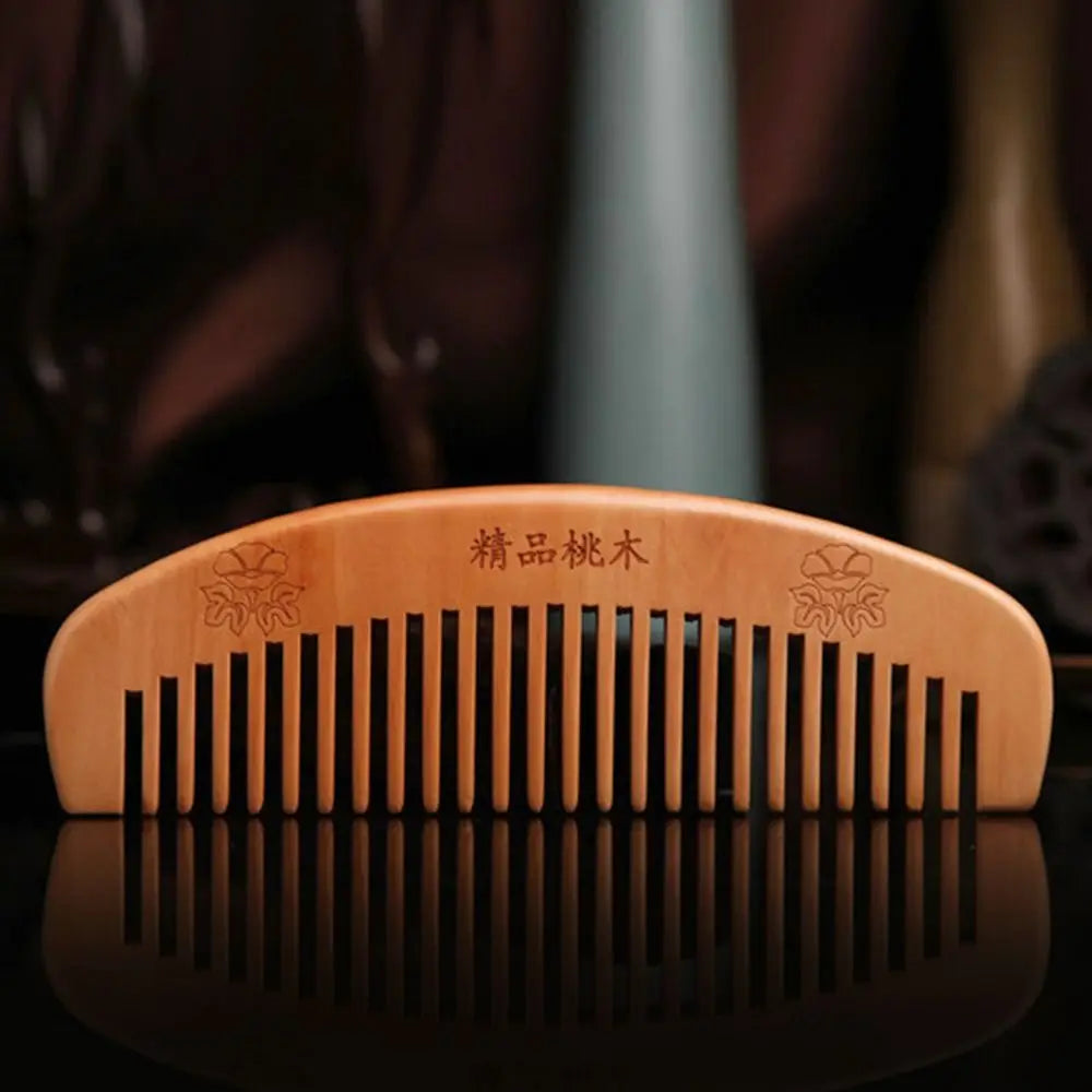 Wood Comb & Head Massage Tool