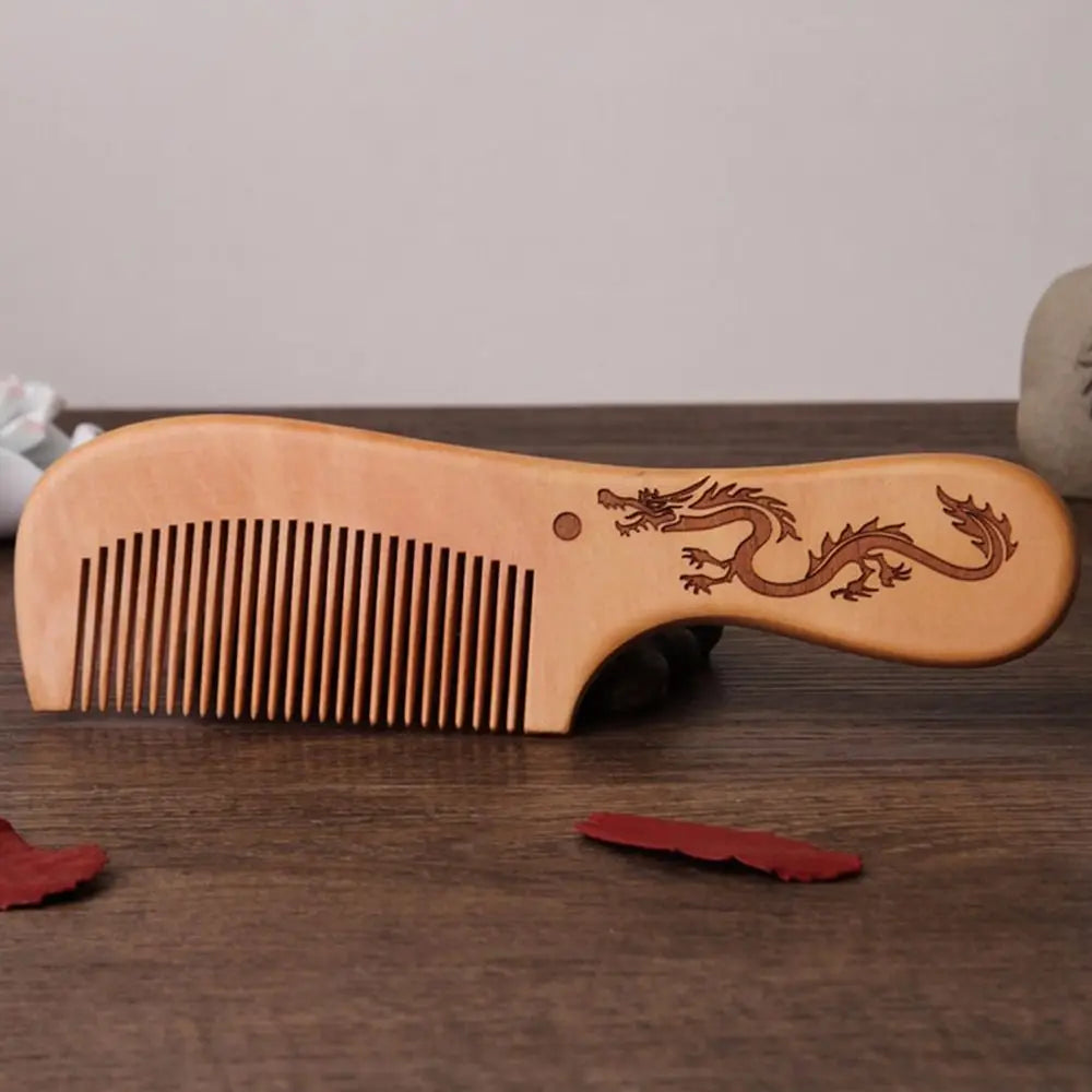Wood Comb & Head Massage Tool