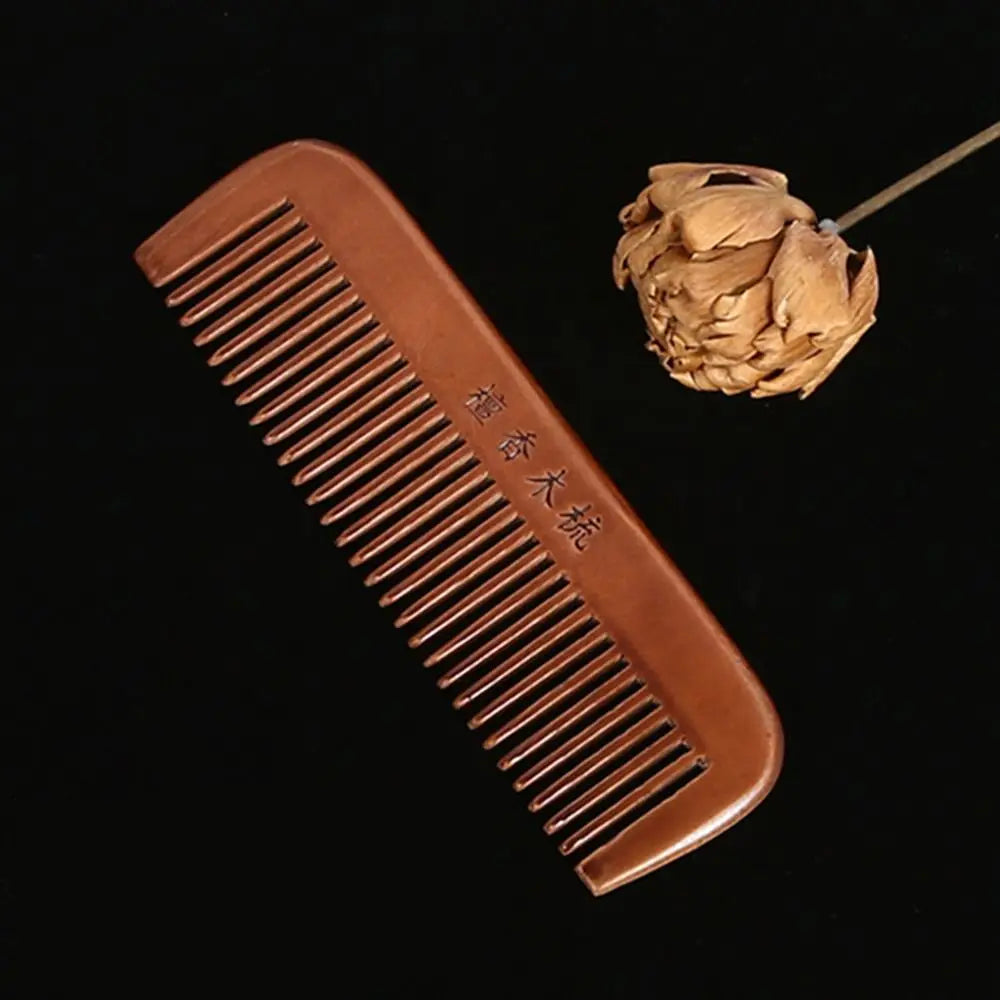 Wood Comb & Head Massage Tool