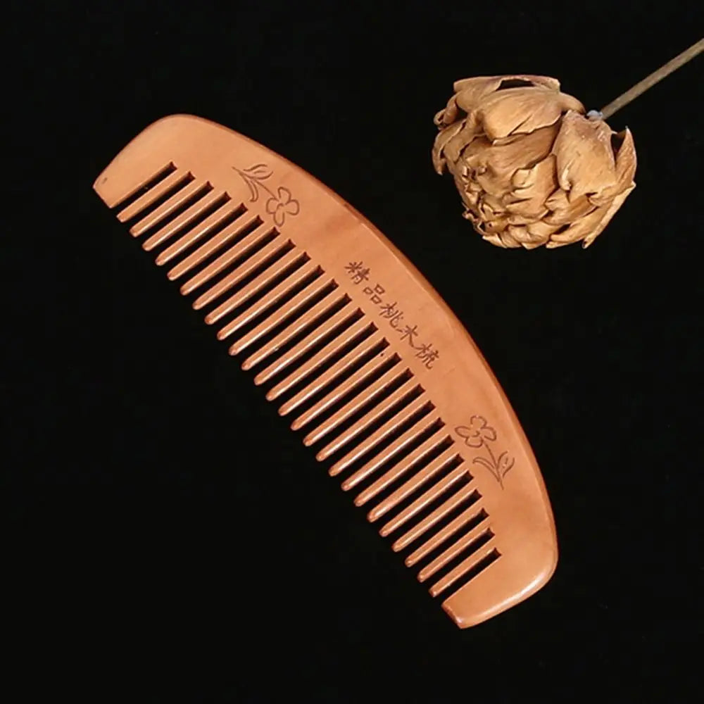 Wood Comb & Head Massage Tool